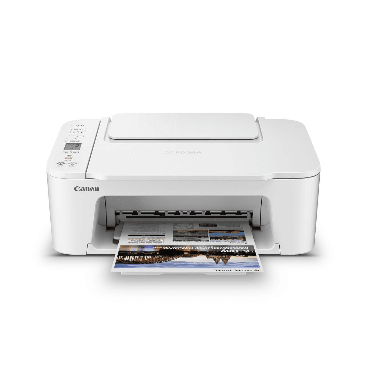 Canon PIXMA TS3722 Wireless All-In-One Inkjet Printer for Home Office