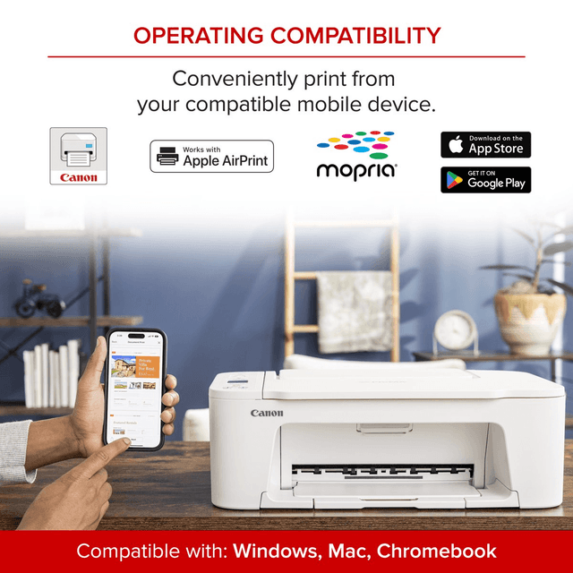Canon PIXMA TS3722 Wireless All-In-One Inkjet Printer for Home Office image 5
