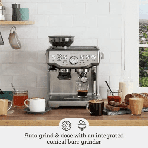 Breville Barista Express Espresso Machine BES870XL, Brushed Stainless Steel image 3