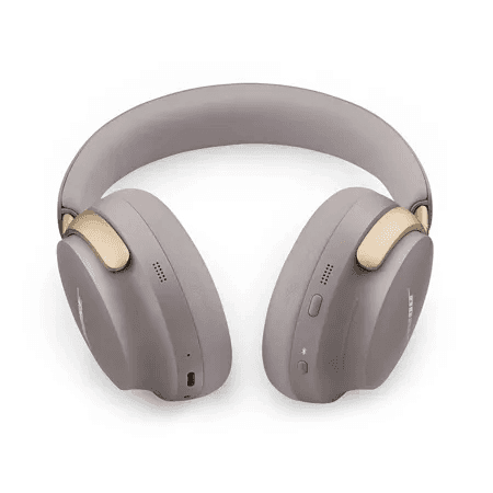 Bose QuietComfort Ultra Wireless Noise Cancelling Over-Ear Headphones - Sandstone image 4