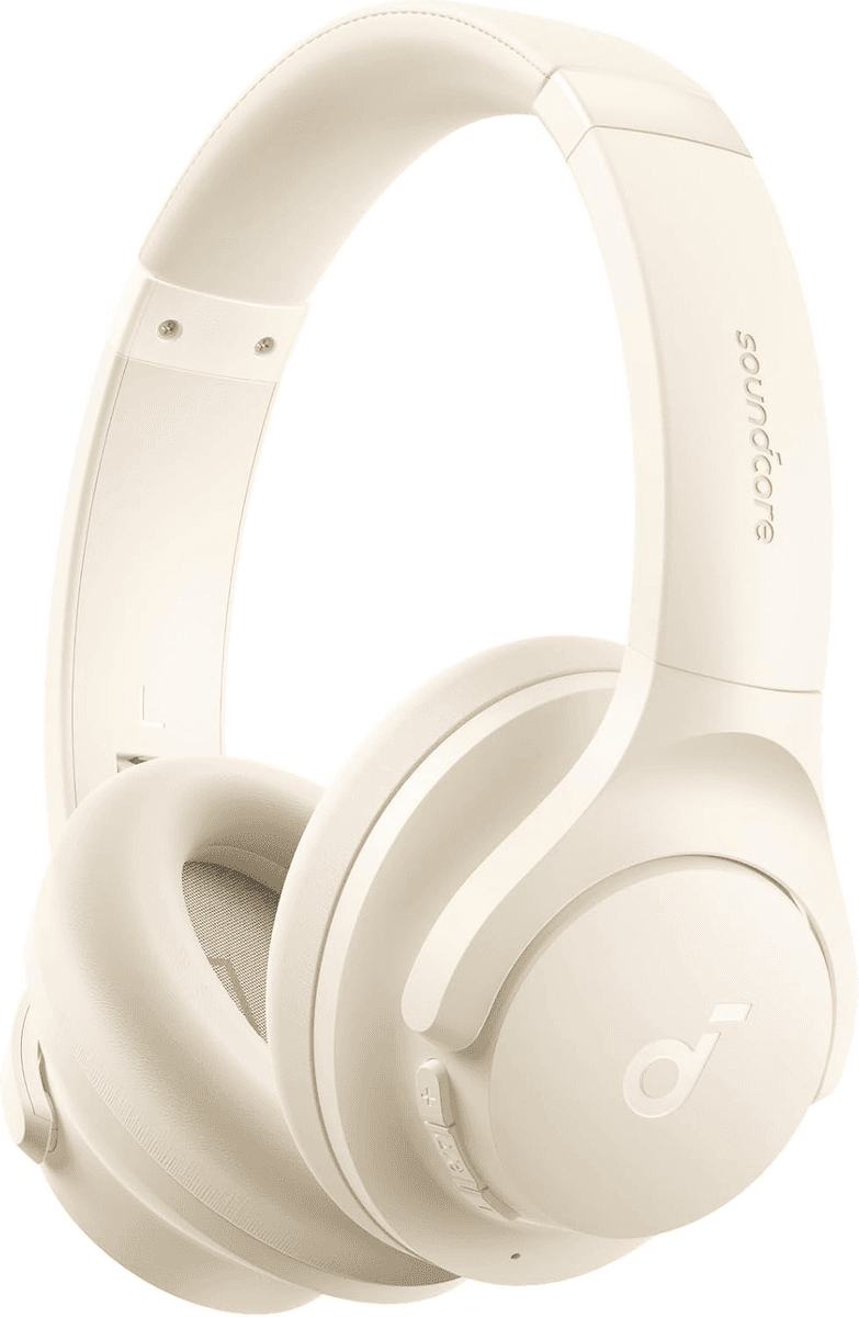 Soundcore by Anker Q20i Hybrid ANC Headphones - Almond White