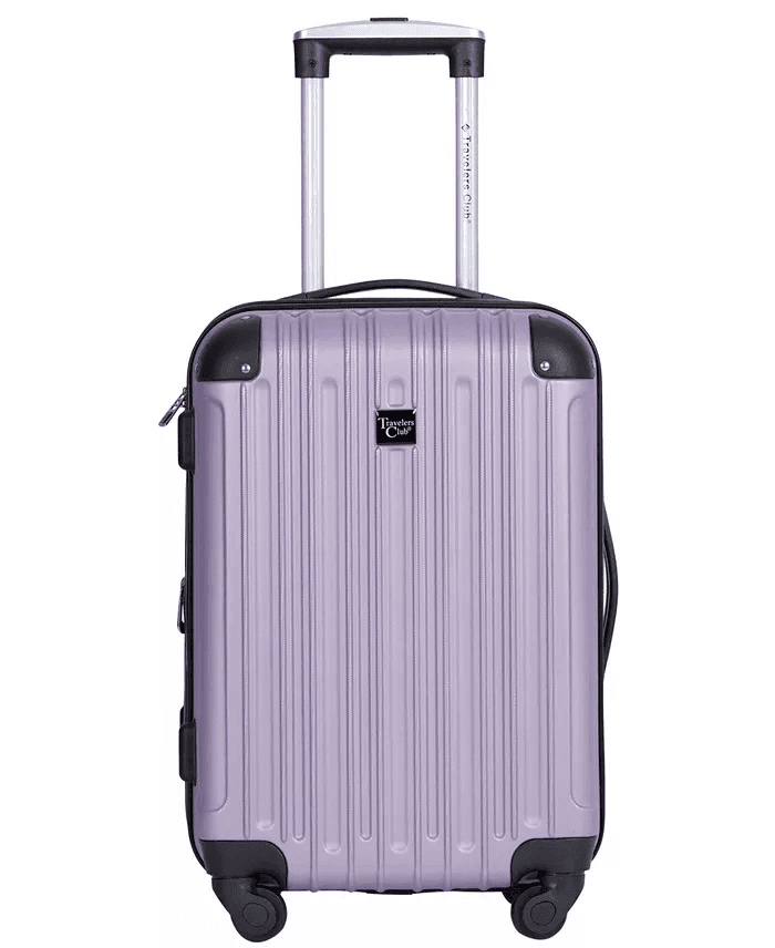 Travelers Club Midtown 4-Piece Hardside Luggage Set - Lilac image 2