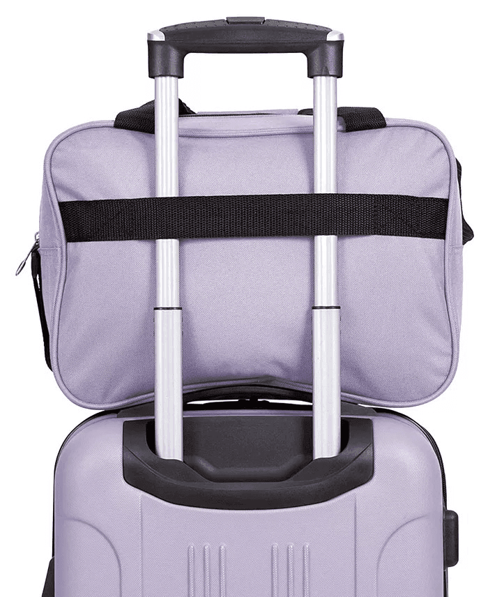 Travelers Club Midtown 4-Piece Hardside Luggage Set - Lilac image 4