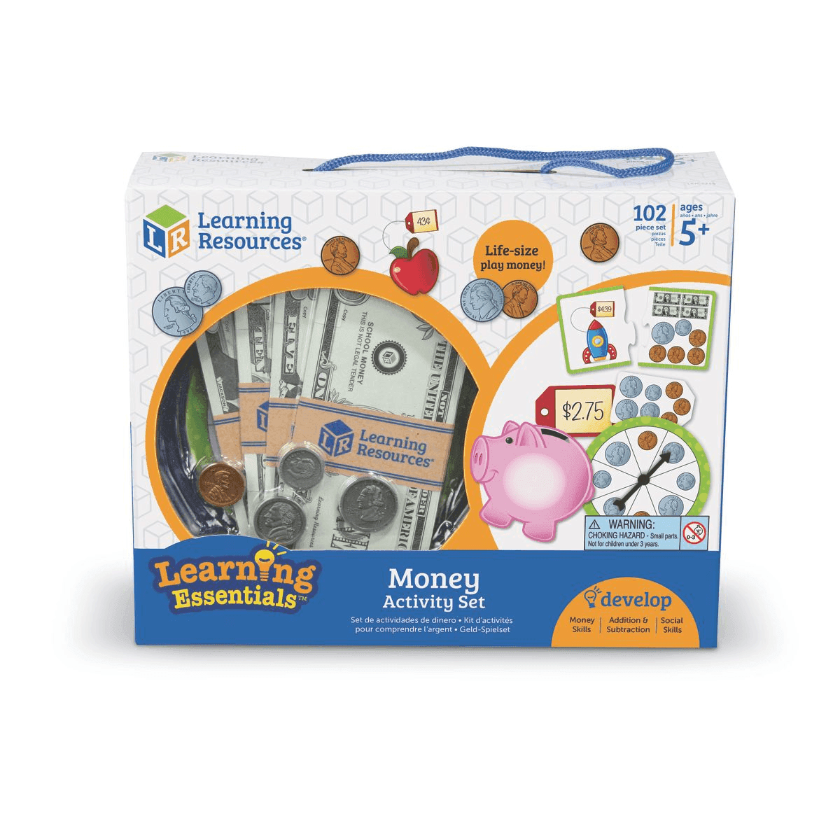 Learning Resources Money Activity Set, 102 Pieces image 4
