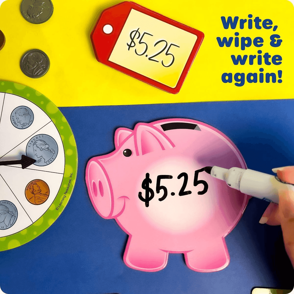 Learning Resources Money Activity Set, 102 Pieces image 5