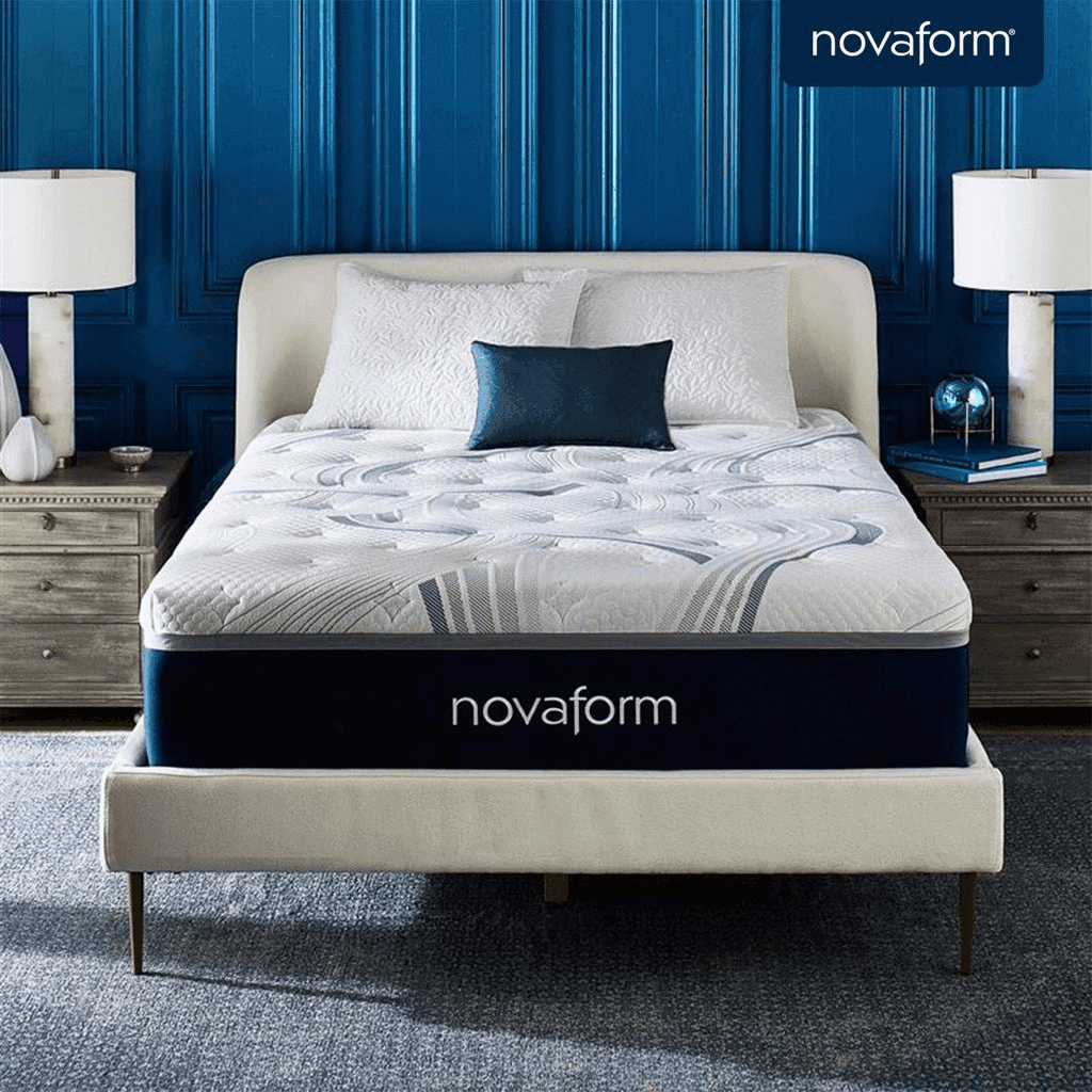 Novaform ComfortGrande 14-Inch Twin Gel Memory Foam Mattress