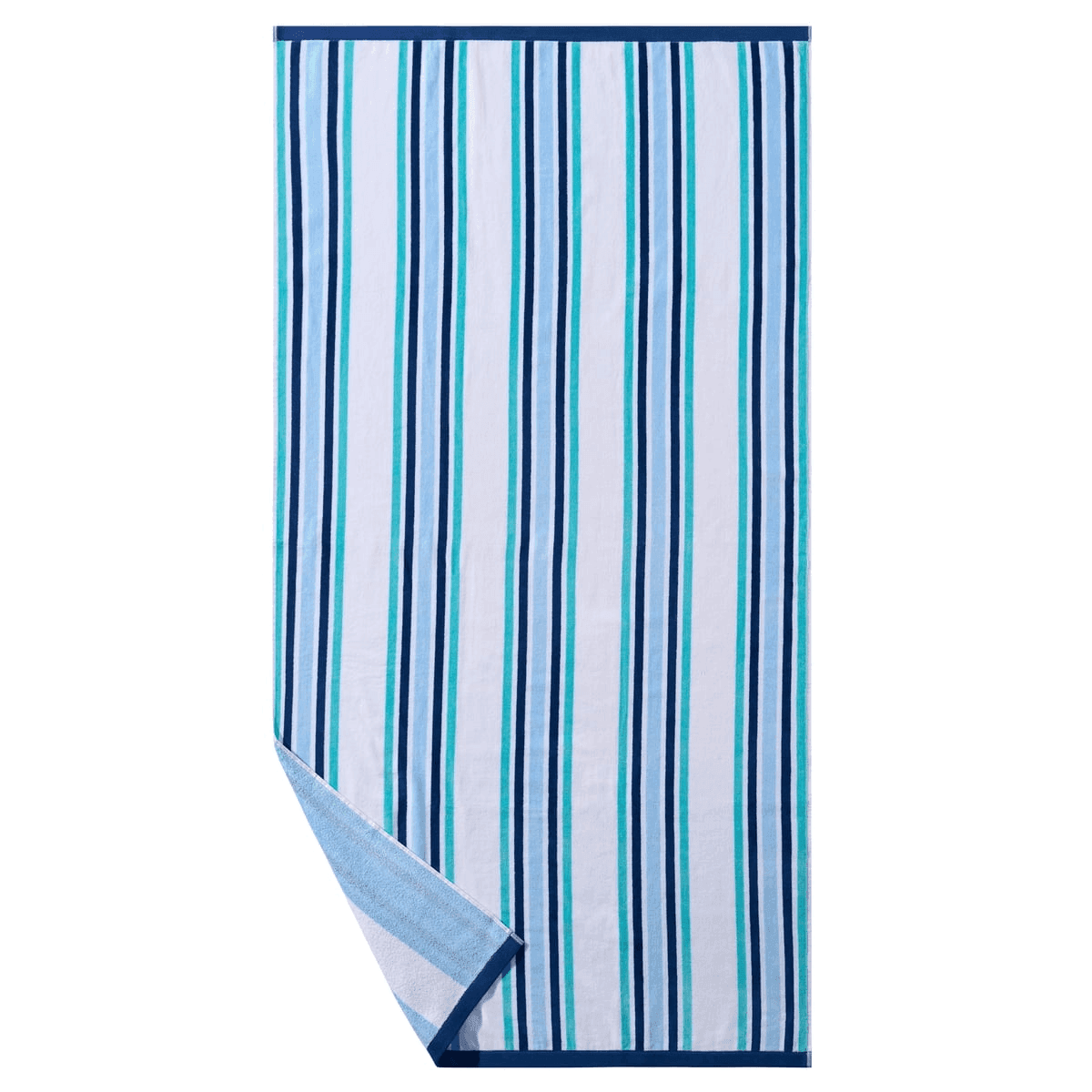 Better Homes & Gardens 72 x 38-Inch Oversized Beach Towel, Blue