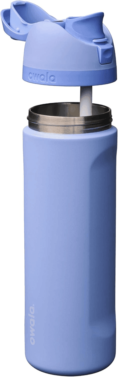 Owala FreeSip 24-Ounce Stainless Steel Water Bottle, Out of the Blue image 2