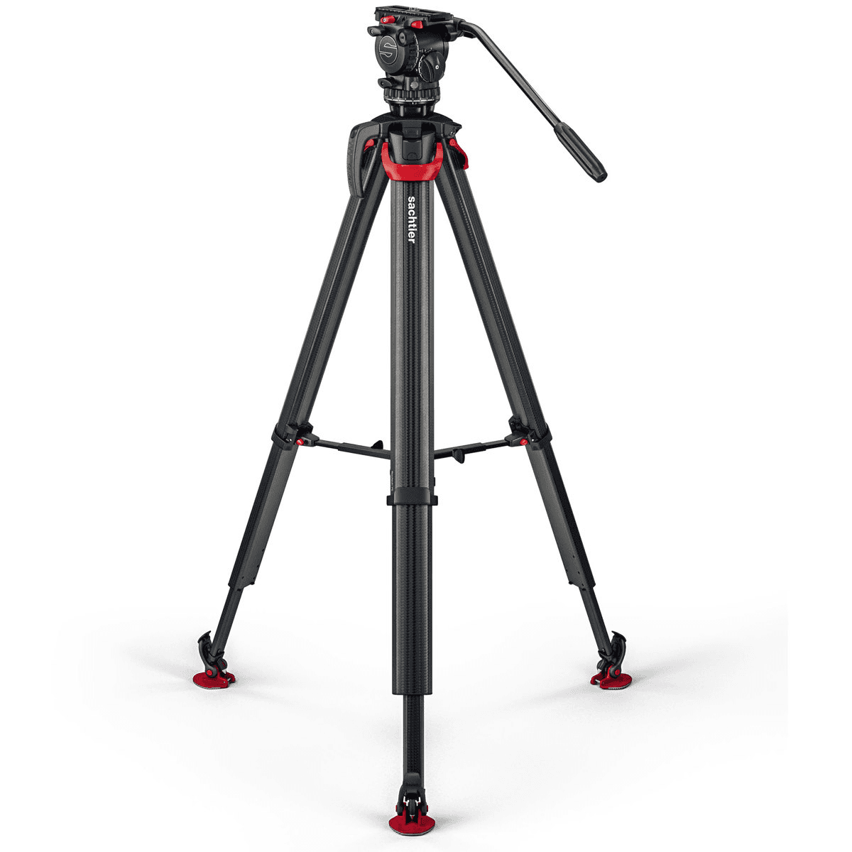 Sachtler aktiv8 Flowtech75 Carbon-Fiber Tripod System image 4