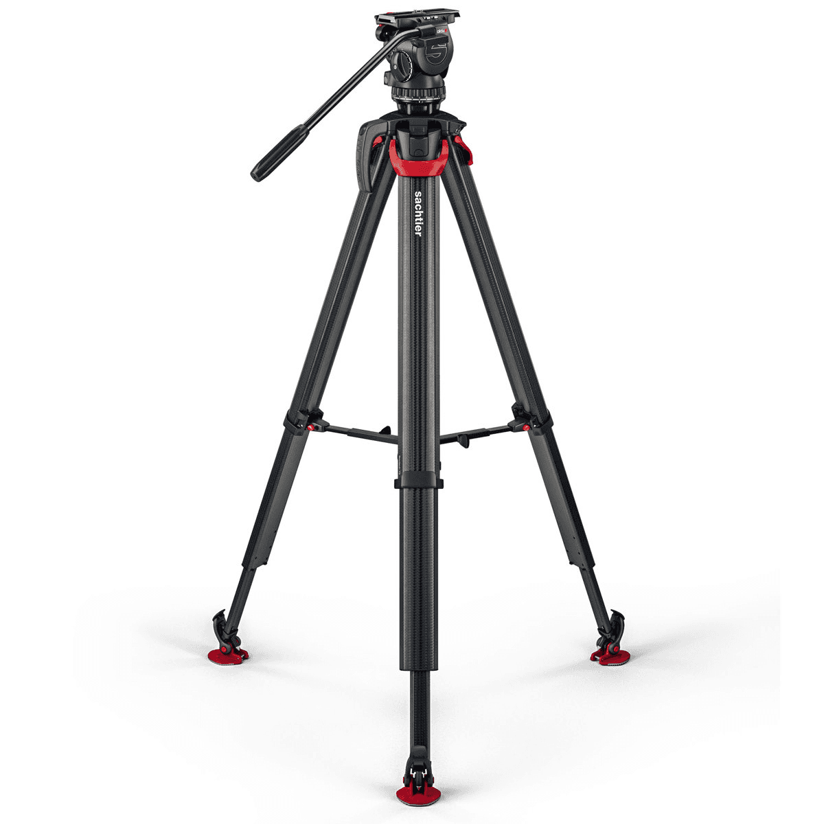 Sachtler aktiv8 Flowtech75 Carbon-Fiber Tripod System image 3