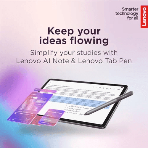 Lenovo Idea Tab 11-Inch 2.5K Tablet with Pen and Folio Case image 4