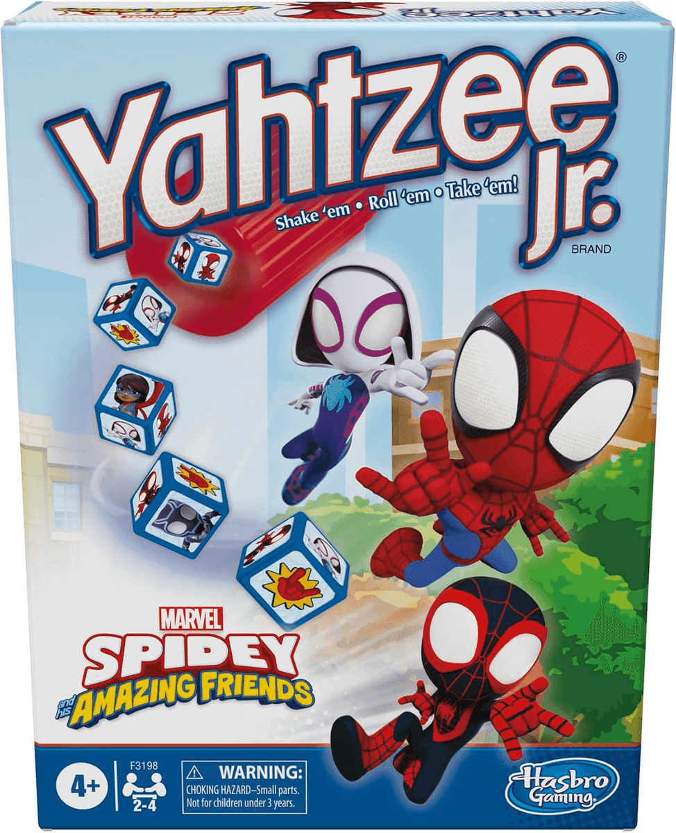 Hasbro Spidey and His Amazing Friends Yahtzee Jr. Game