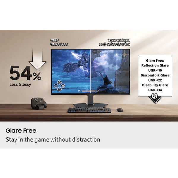 Samsung 27 in. Odyssey G5 G50F QHD Fast IPS 180Hz Gaming Monitor image 2