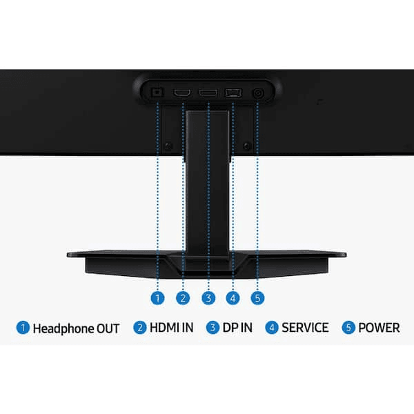 Samsung 27 in. Odyssey G5 G50F QHD Fast IPS 180Hz Gaming Monitor image 3
