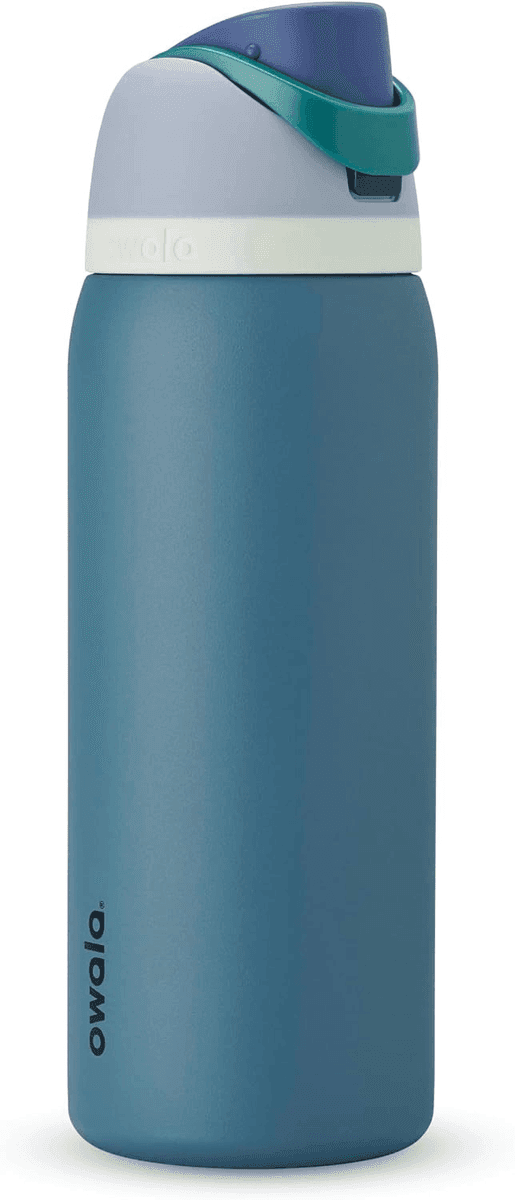 Owala FreeSip 32-Ounce Stainless Steel Water Bottle - Denim