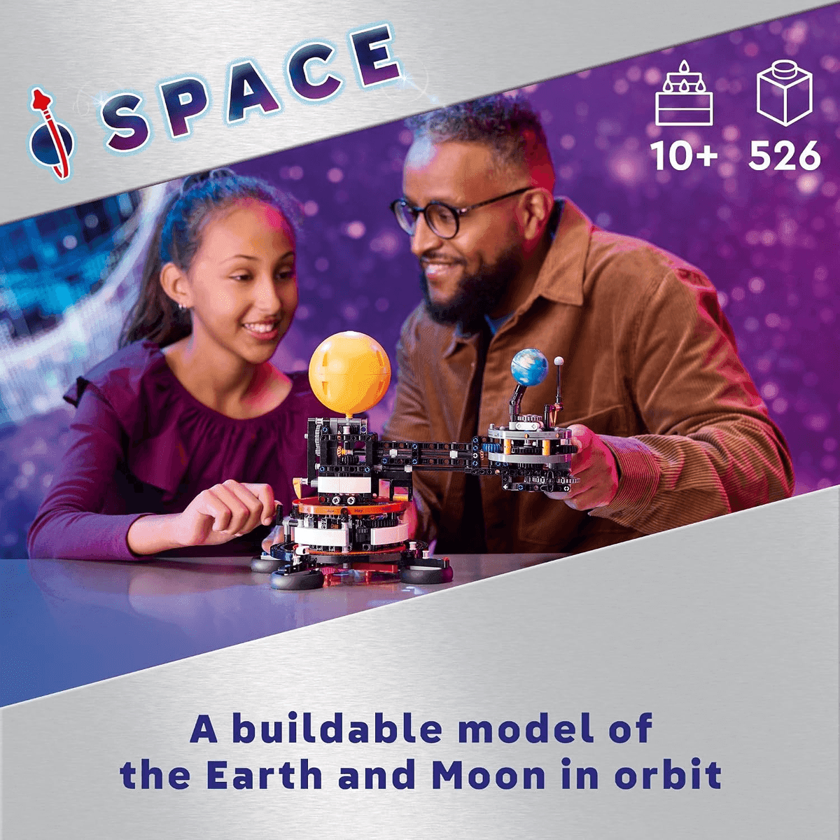 LEGO Technic Planet Earth and Moon in Orbit Building Set 42179 image 4
