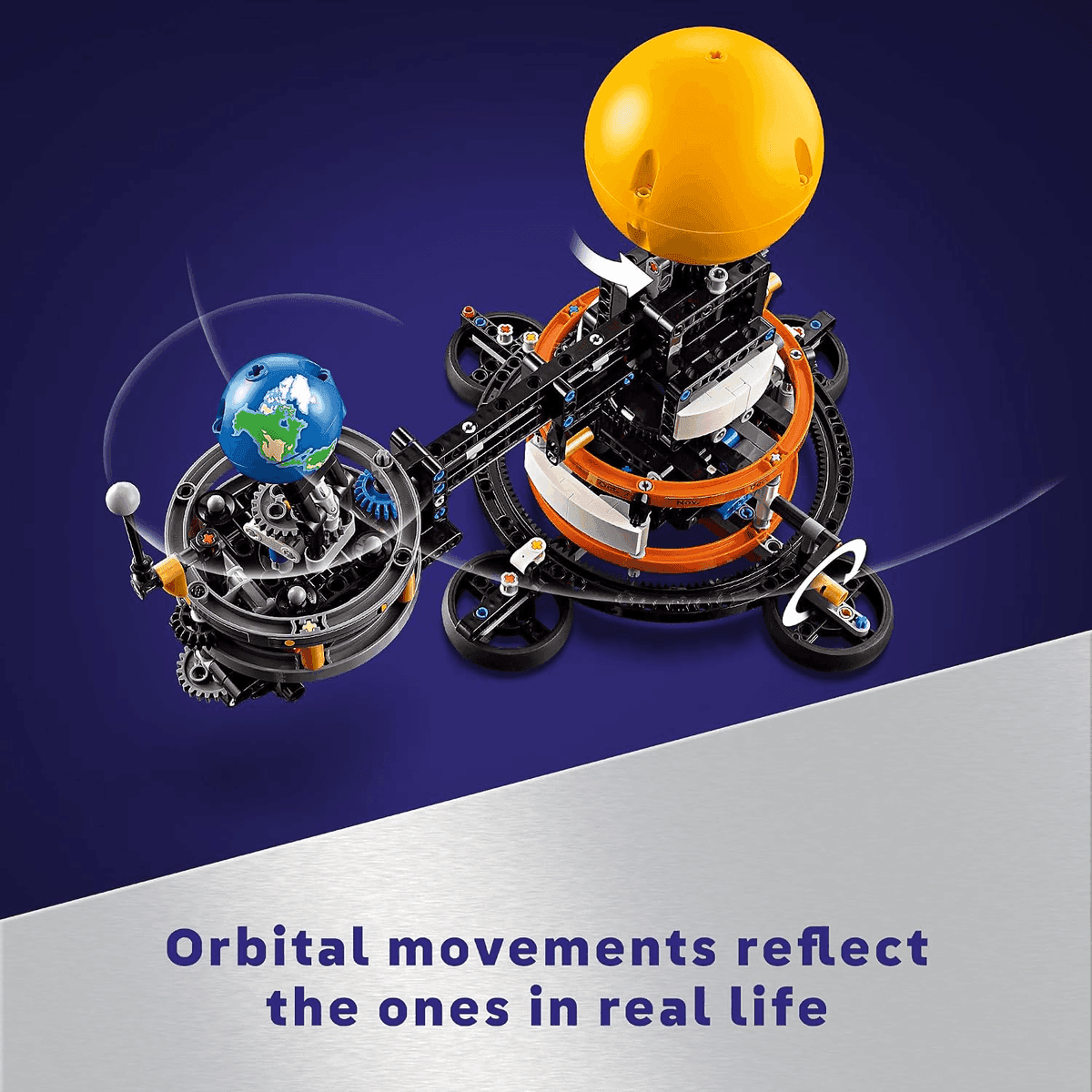 LEGO Technic Planet Earth and Moon in Orbit Building Set 42179 image 2