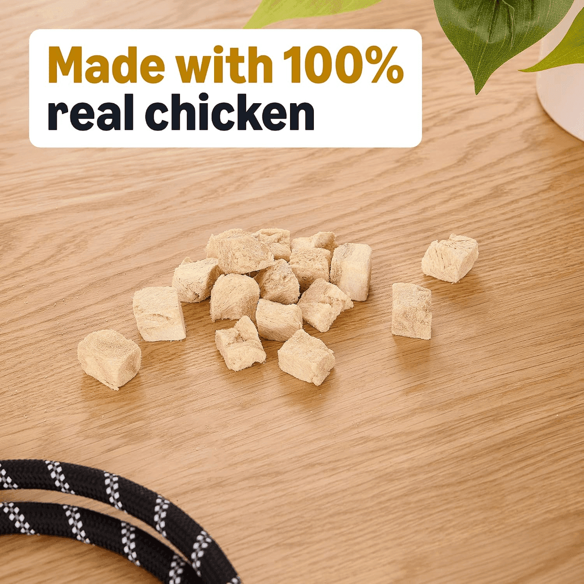 Amazon Basics Freeze-Dried Chicken Breast Dog Treats - 3 Oz image 2