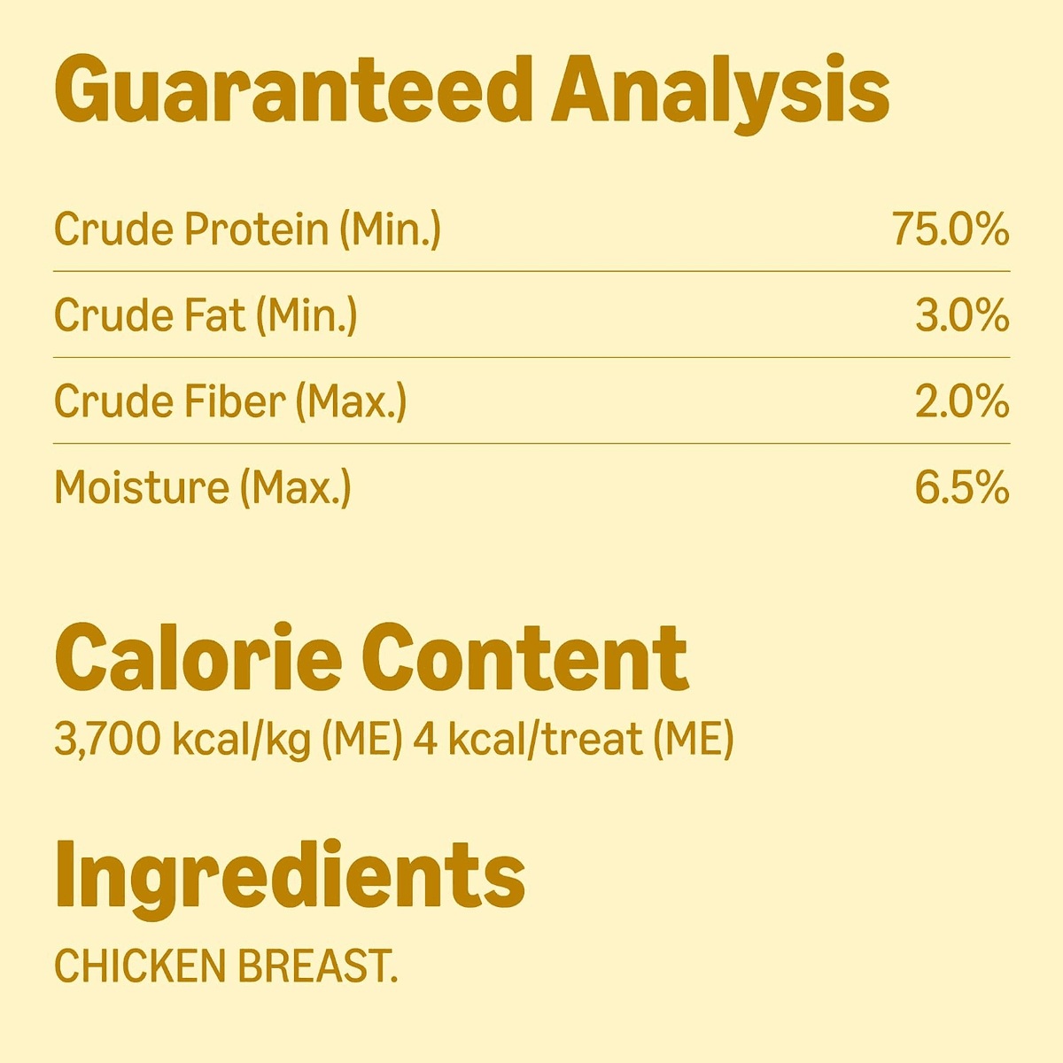 Amazon Basics Freeze-Dried Chicken Breast Dog Treats - 3 Oz image 4