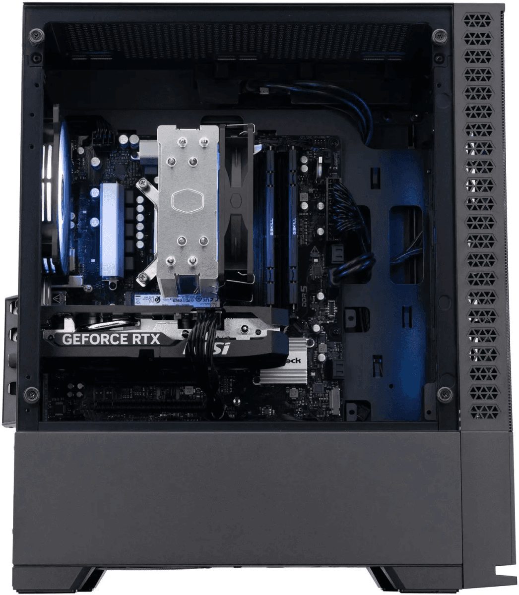 ABS Cyclone Aqua Gaming PC - Intel Core i7-14700F, GeForce RTX 5060, 32GB DDR5, 1TB SSD image 3