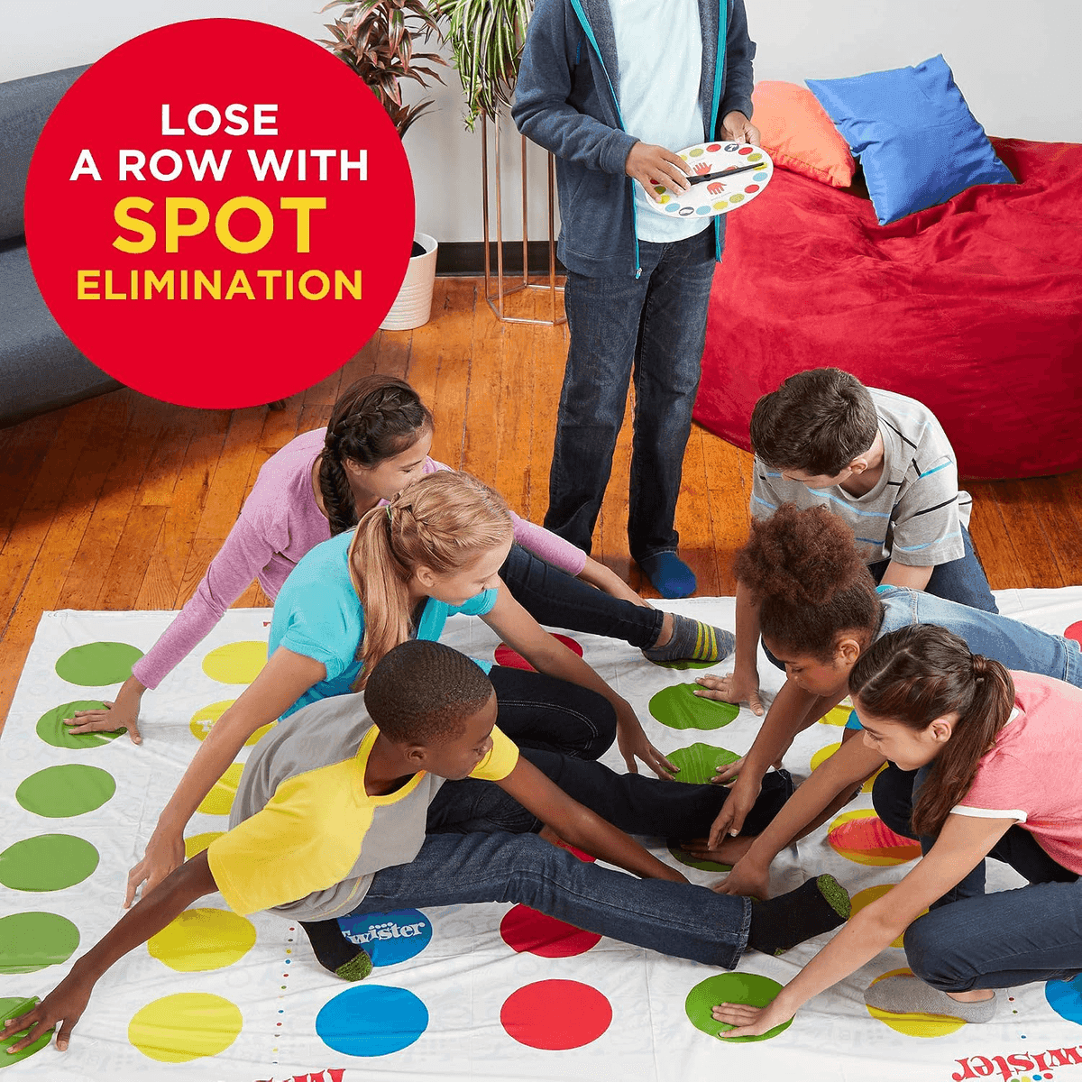 Hasbro Gaming Twister Ultimate Oversized Floor Game image 4