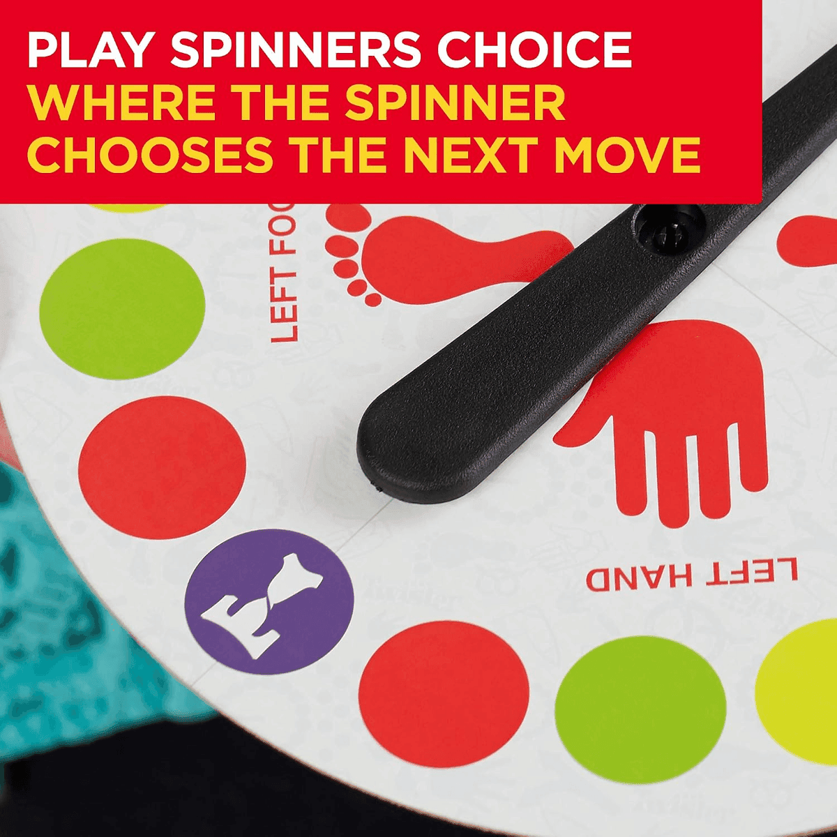 Hasbro Gaming Twister Ultimate Oversized Floor Game image 5