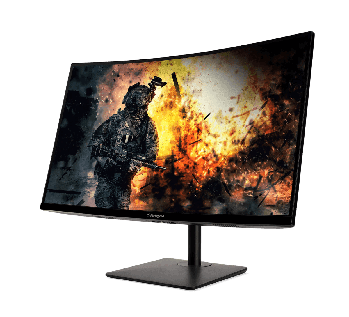 AOPEN 27HC5UR 27-Inch Curved QHD 165Hz Gaming Monitor image 3