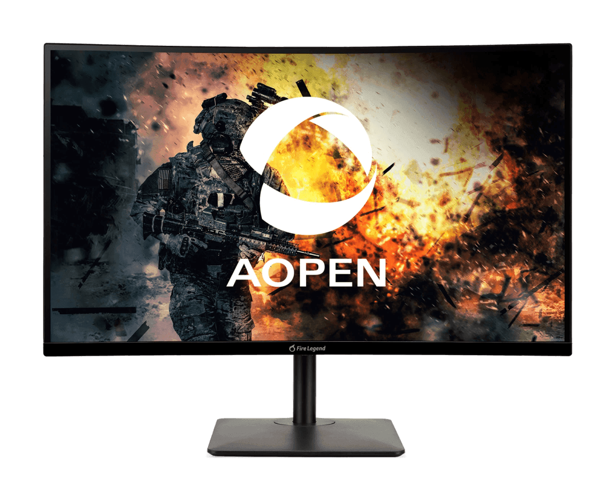 AOPEN 27HC5UR 27-Inch Curved QHD 165Hz Gaming Monitor
