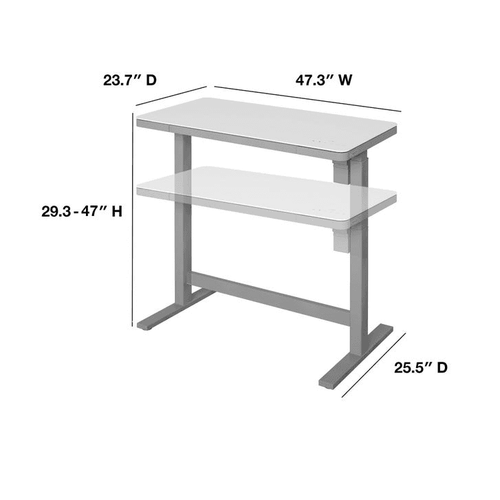 Tresanti Geller 47-in Adjustable Height Desk image 3