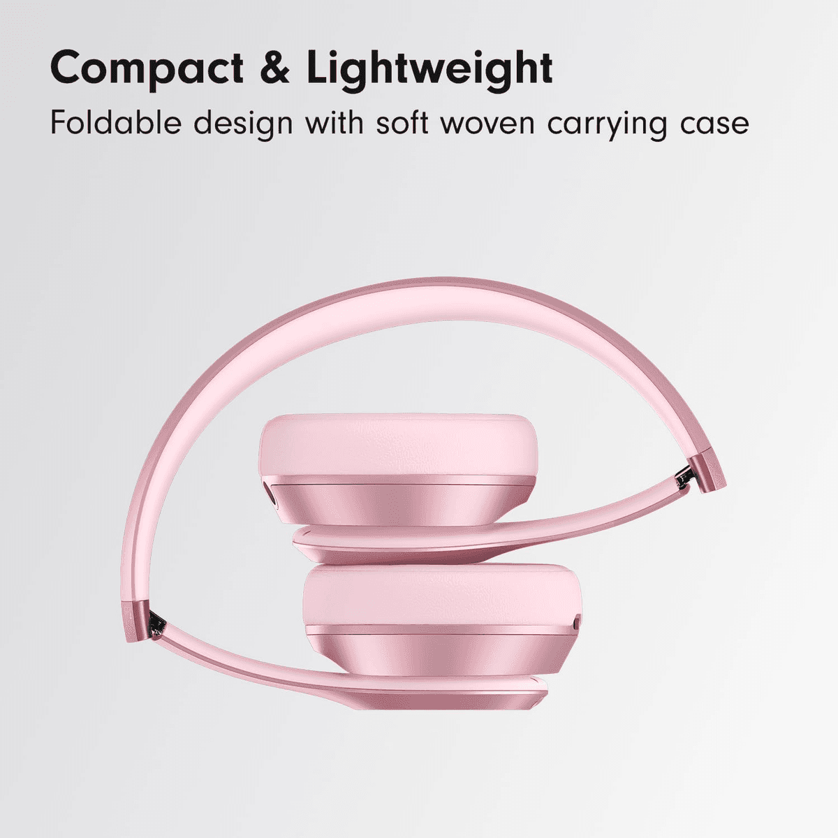 Beats Solo 4 Wireless On-Ear Headphones - Metallic Pink image 5