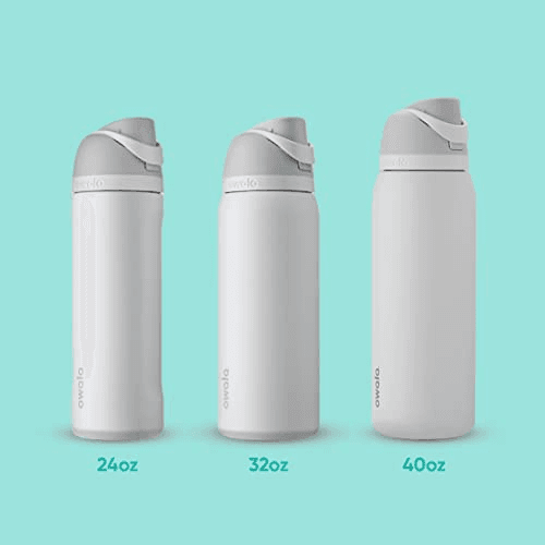 Owala FreeSip 40 oz Stainless Steel Water Bottle - Very, Very Dark image 5