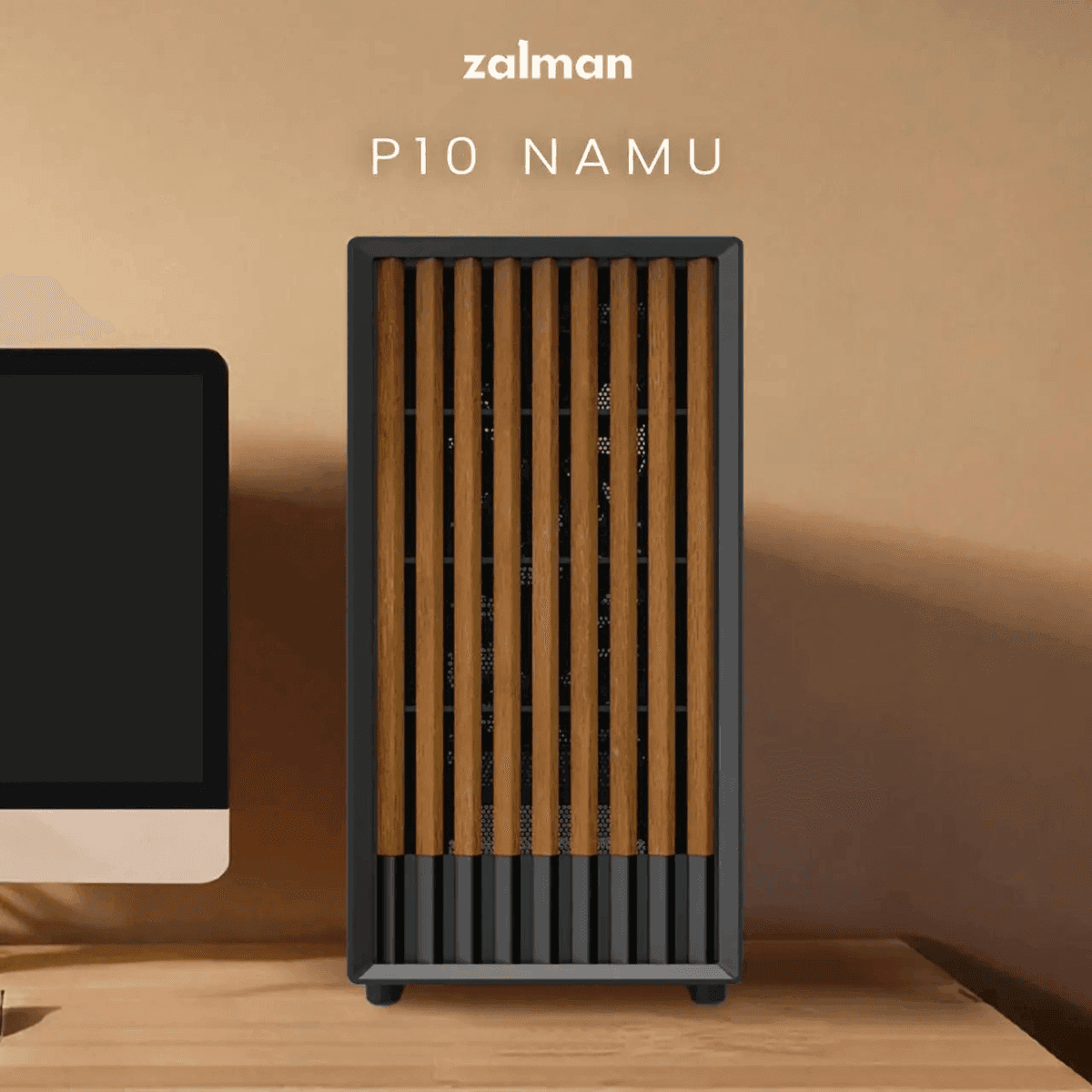 Zalman P10 NAMU mATX Mini-Tower PC Case - Black image 2