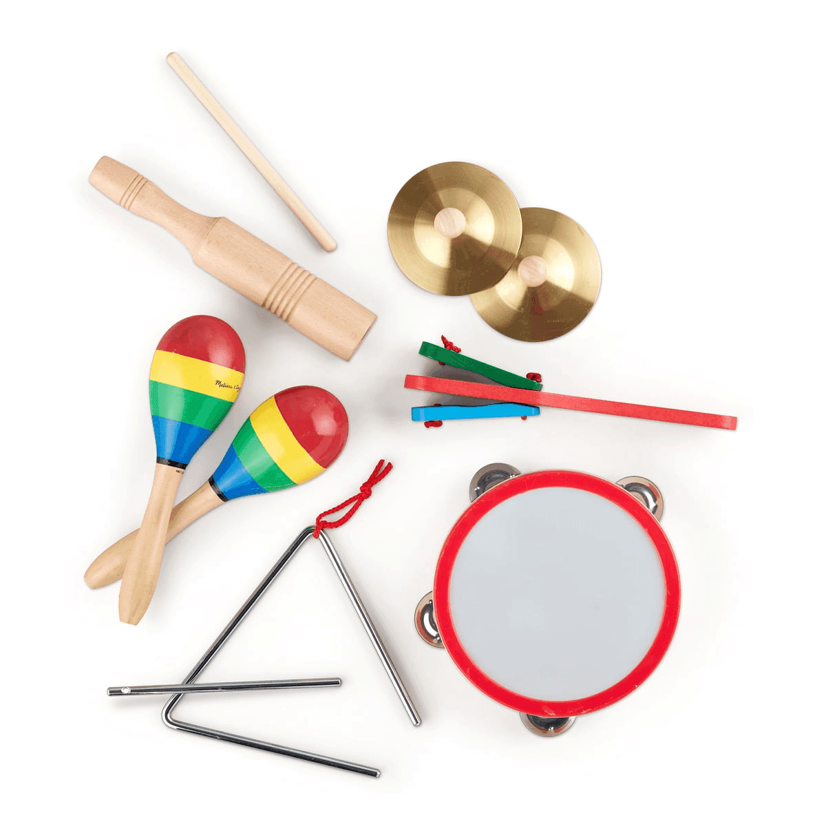 Melissa & Doug Band-in-a-Box 10-Piece Musical Set