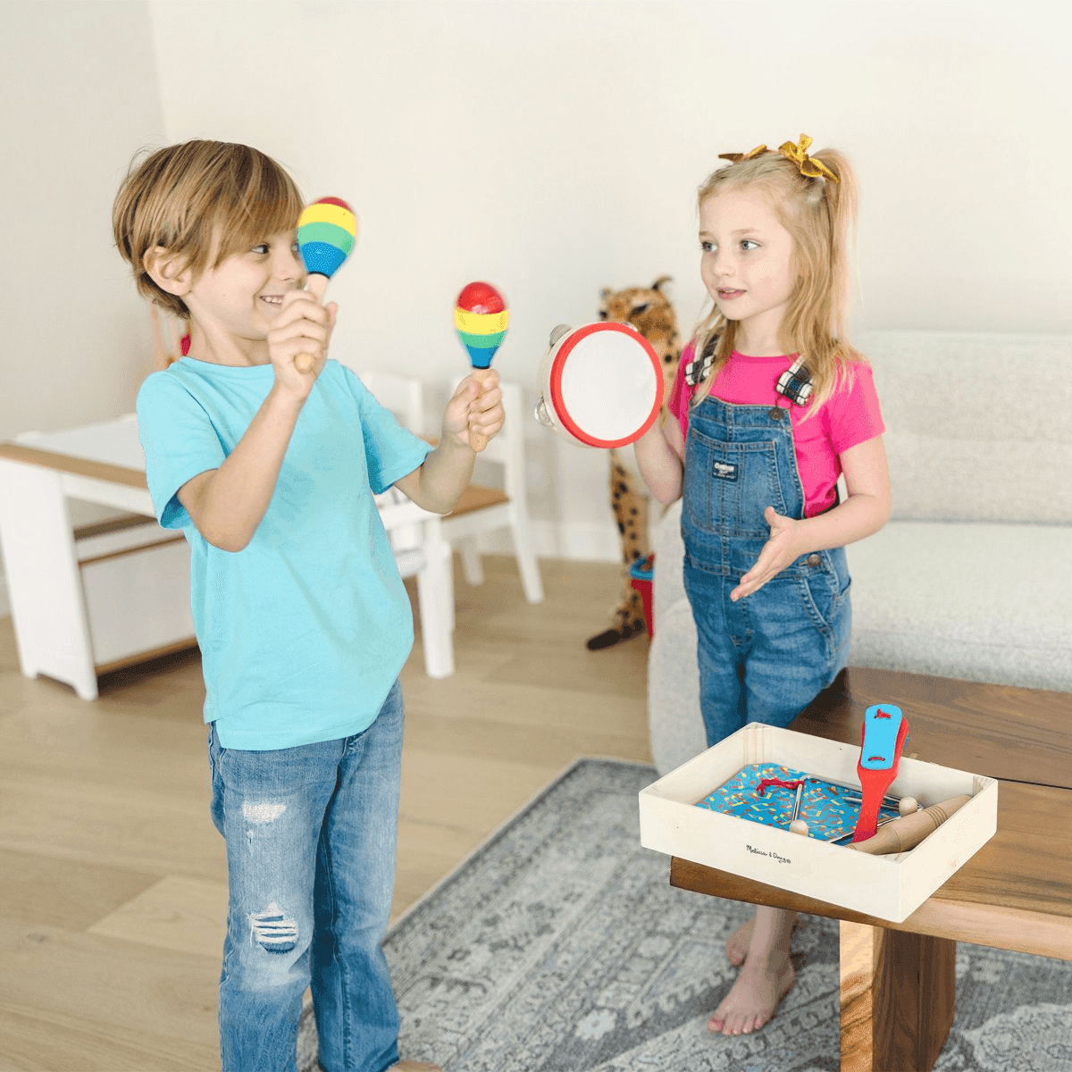 Melissa & Doug Band-in-a-Box 10-Piece Musical Set image 2