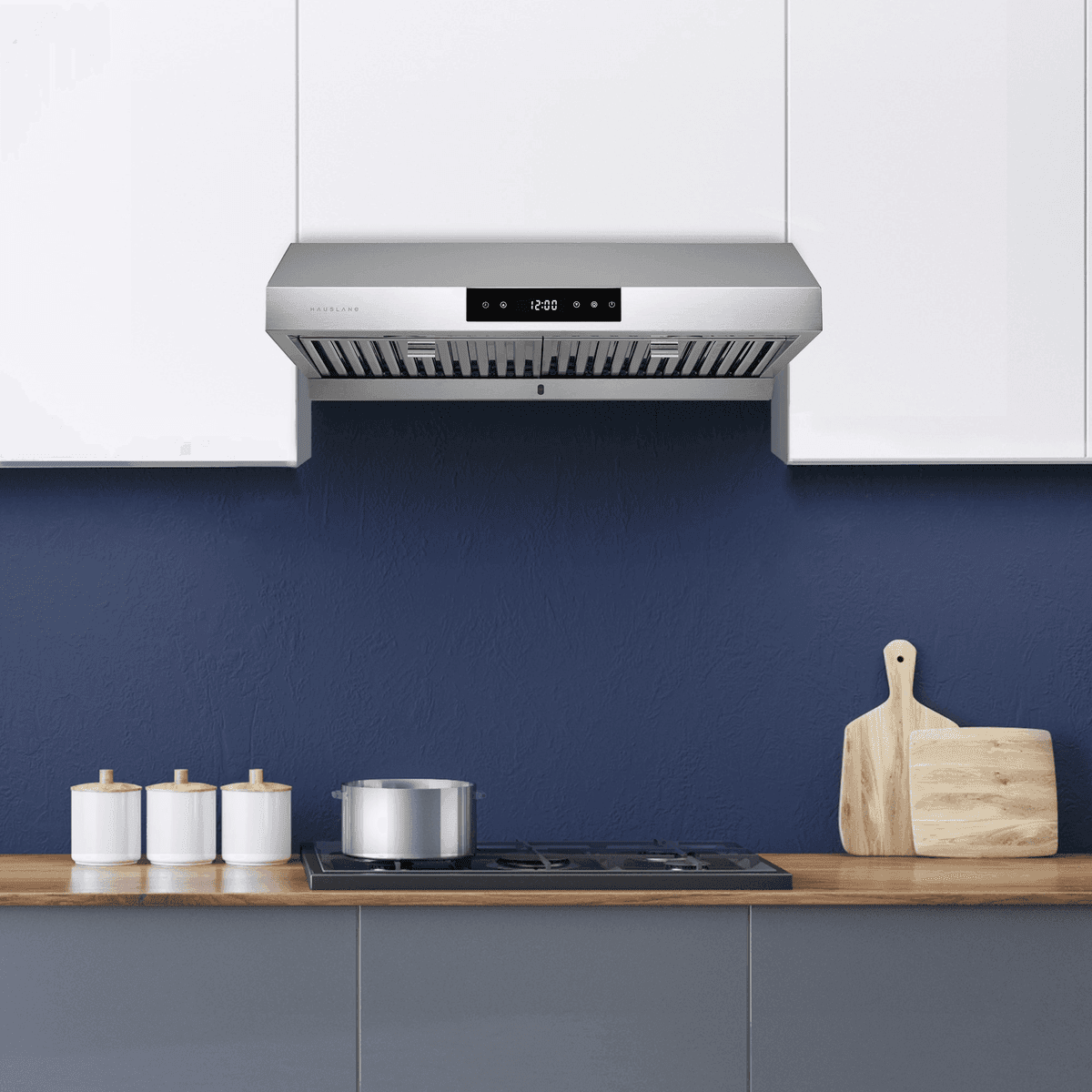 Hauslane Chef 30-Inch 500-CFM Under-Cabinet Range Hood - Stainless Steel image 2