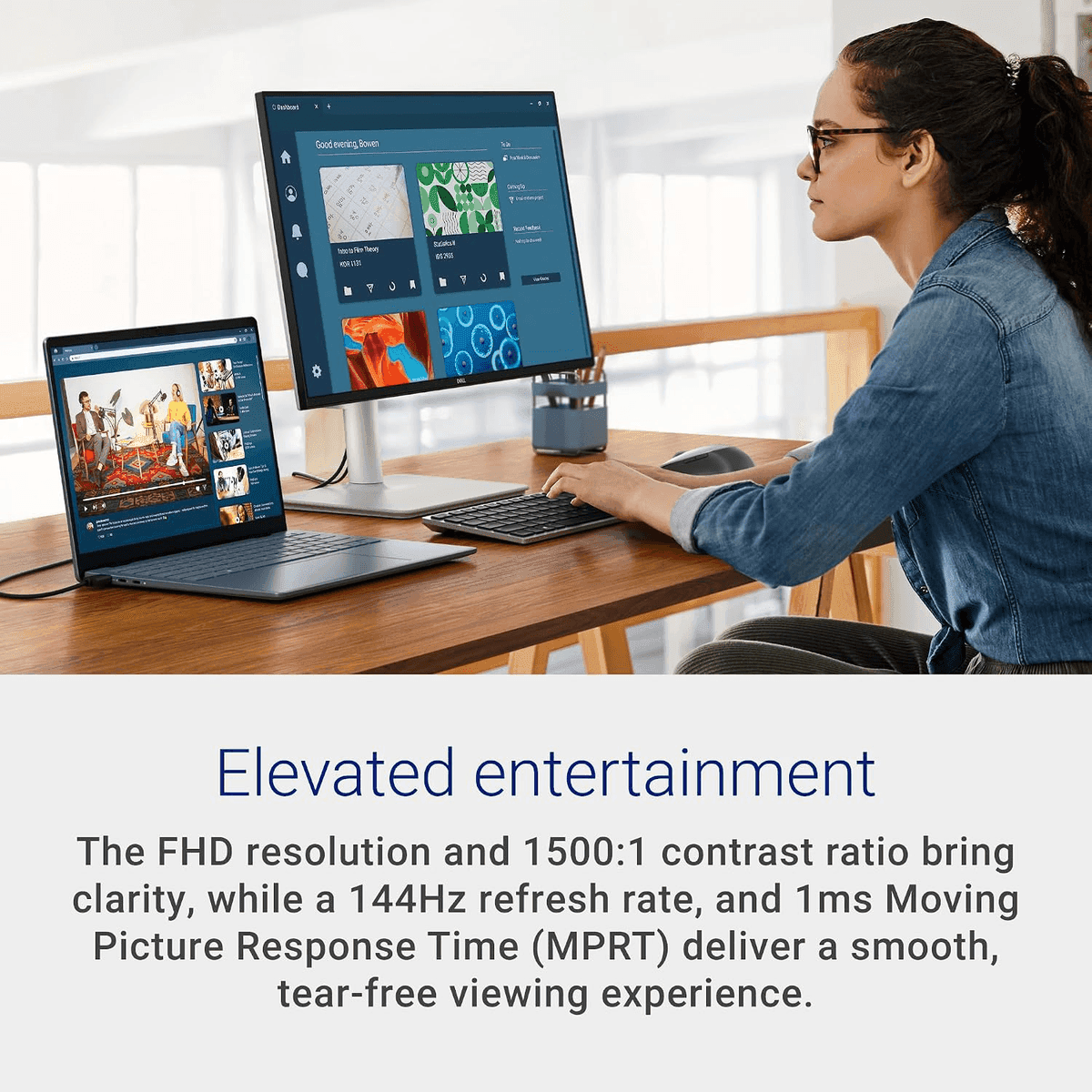 Dell 24 Plus S2425HSM 23.8-Inch FHD 144Hz Monitor image 2