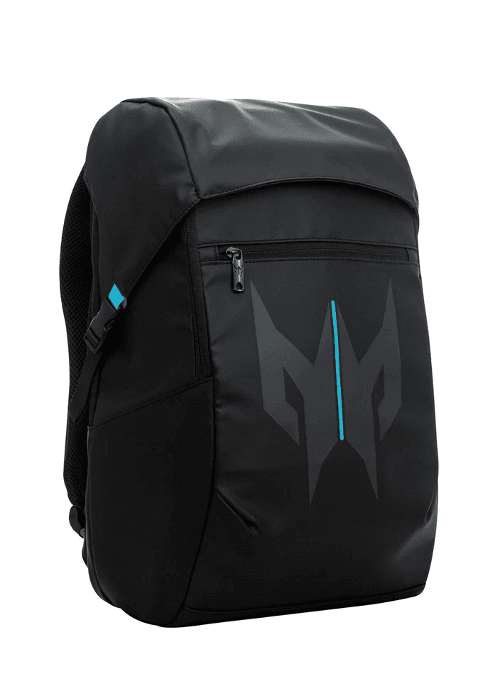 Acer Predator Lite Water-Resistant Laptop Backpack - Black/Teal image 2