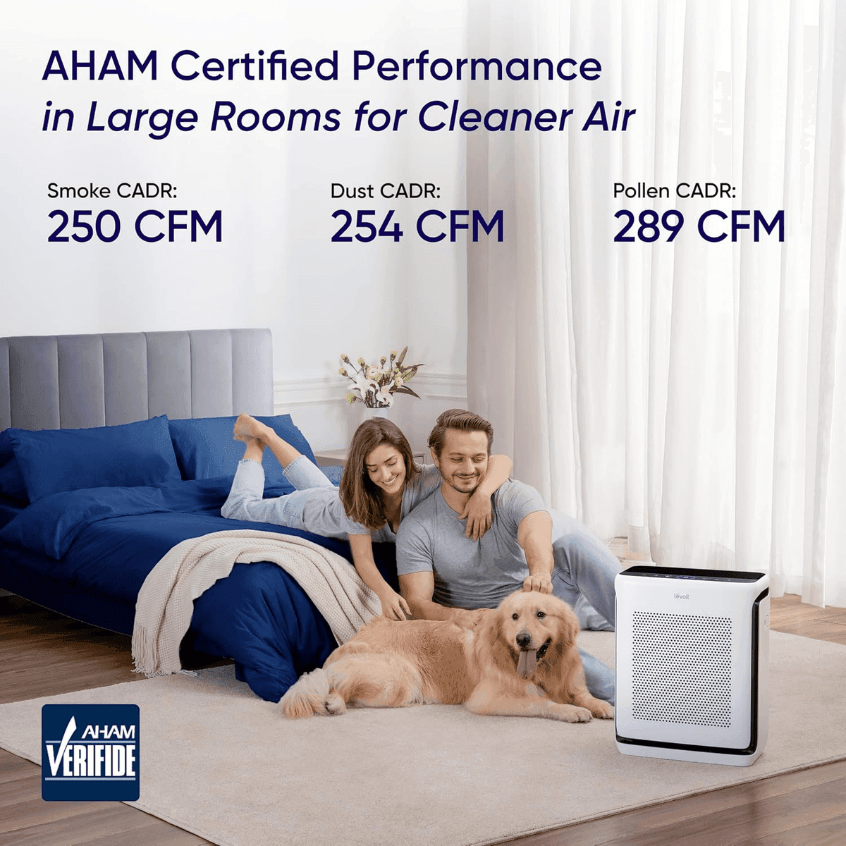 Levoit Vital 200S-P Smart Air Purifier - White image 4
