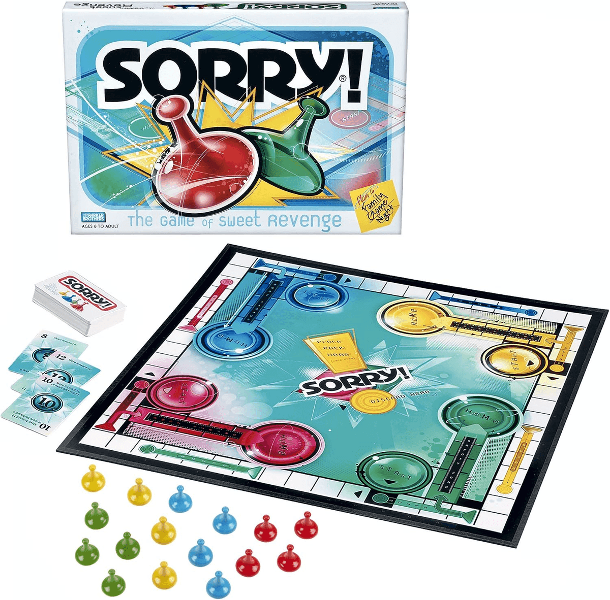 Hasbro Gaming Sorry! Family Board Game image 3