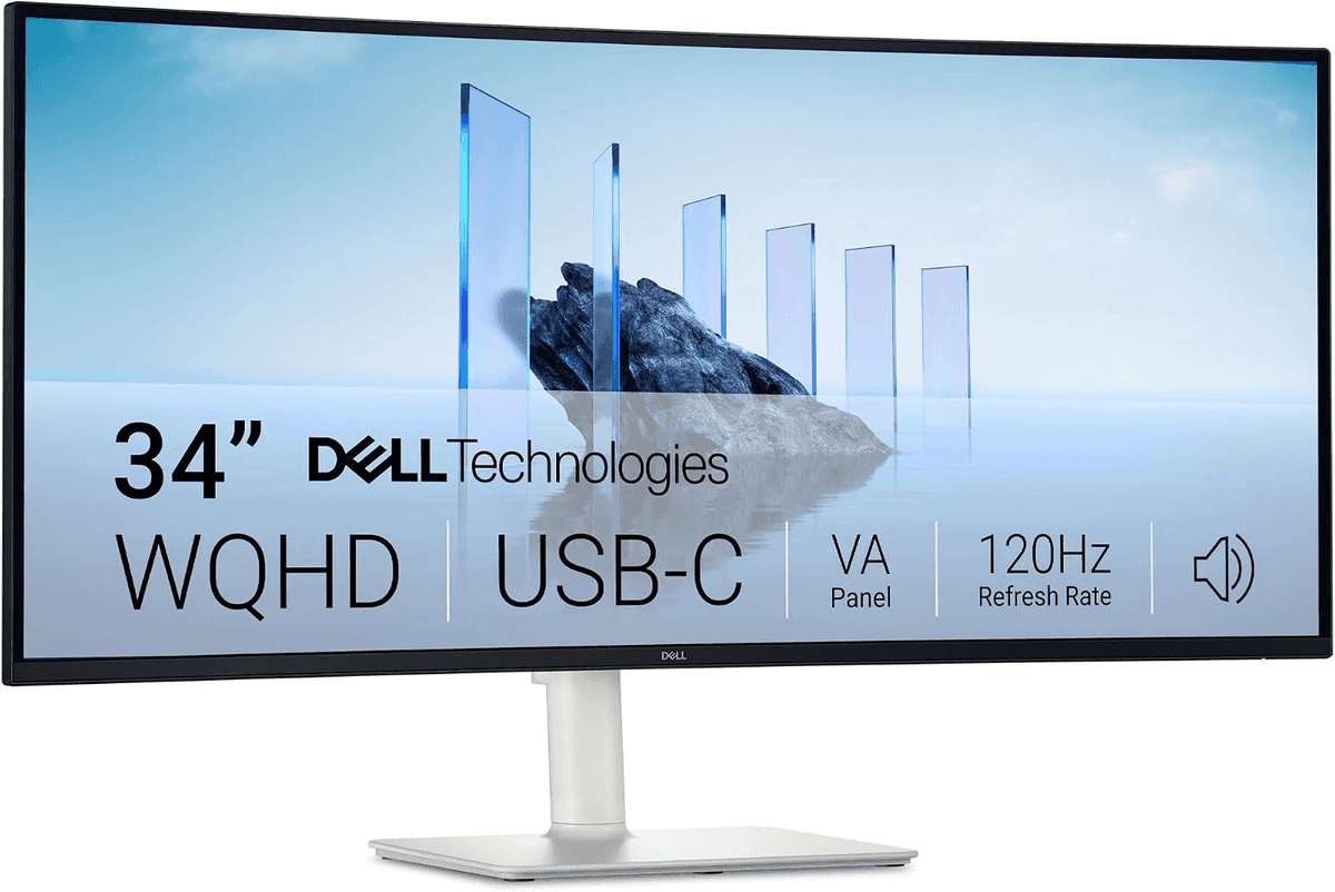 Dell S3425DW 34-Inch WQHD 120Hz USB-C Monitor