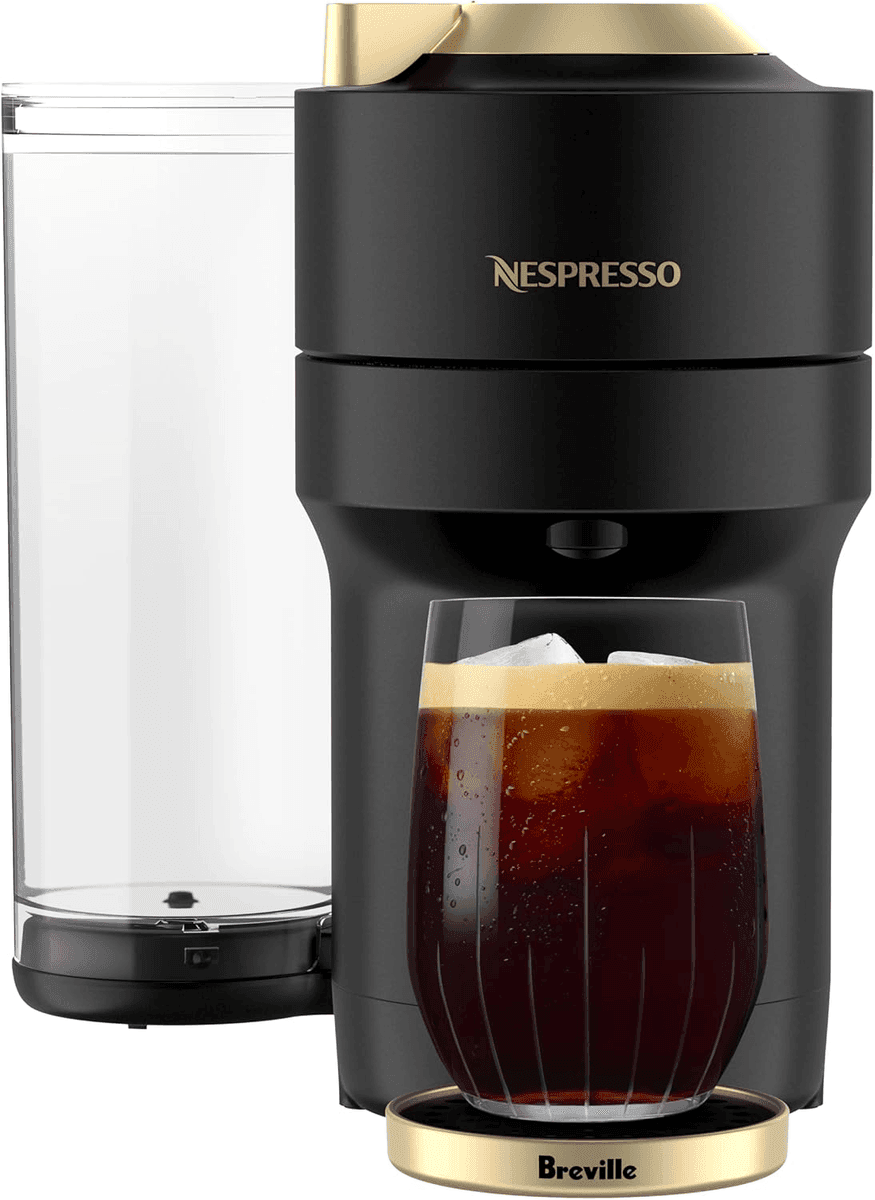 Nespresso Vertuo Pop+ Coffee & Espresso Maker - Black & Gold