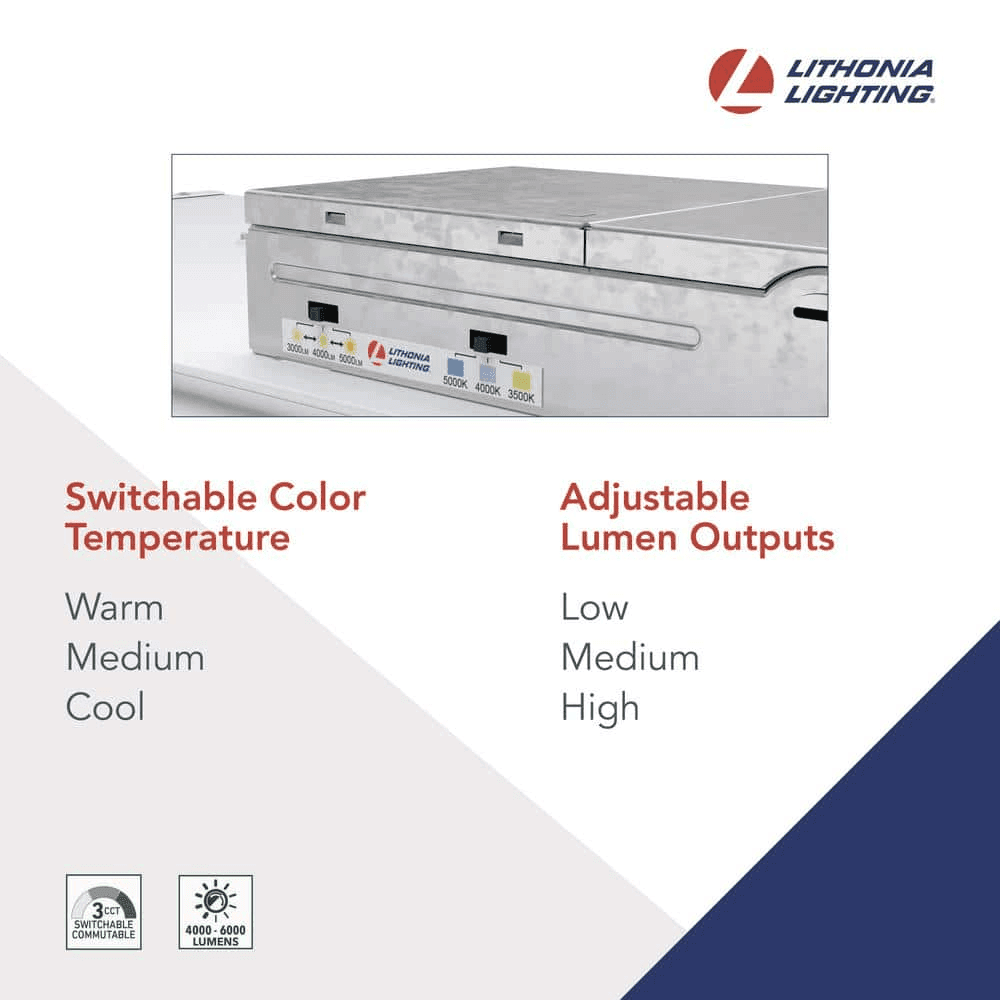Lithonia Lighting 2 ft. x 4 ft. Selectable LED Troffer image 3