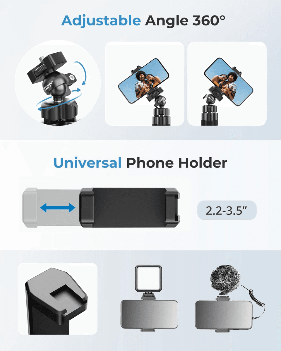 UBeesize Phone Tripod Pro S with Wireless Remote image 3