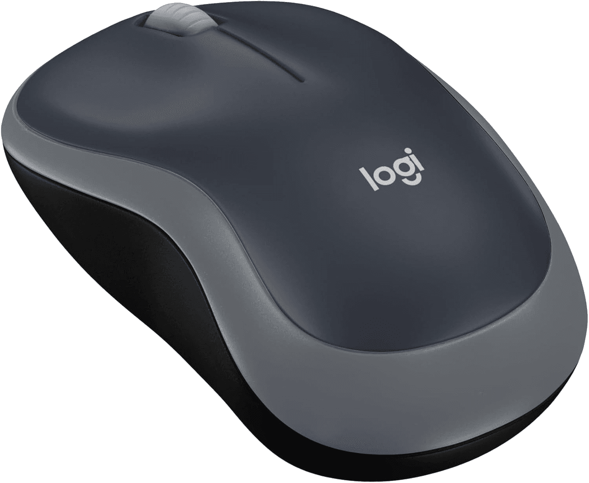 Logitech M185 2.4 GHz Wireless Mouse - Swift Grey
