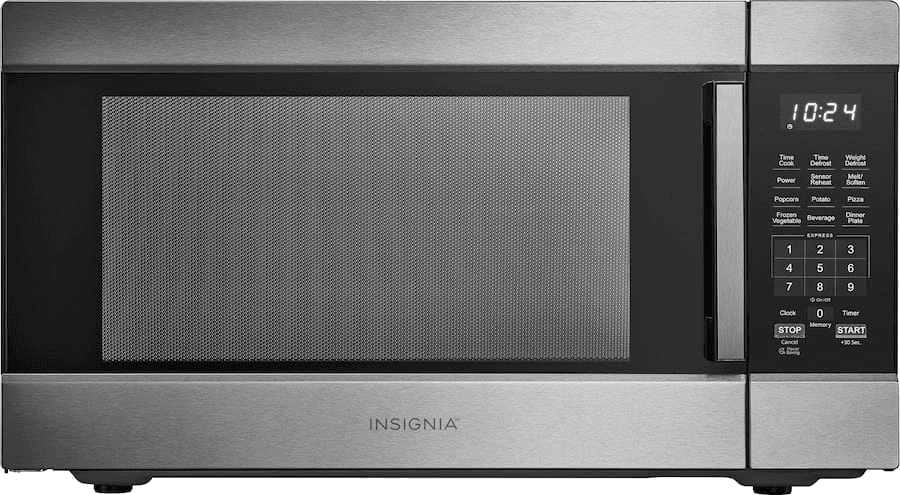 Insignia 2.2 Cu. Ft. Countertop Microwave with Sensor Cooking - Stainless Steel