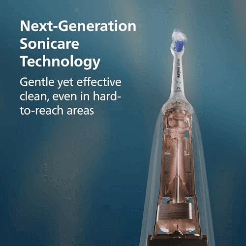 Philips Sonicare 5950 Rechargeable Electric Toothbrush with 2 Brush Heads - White image 2