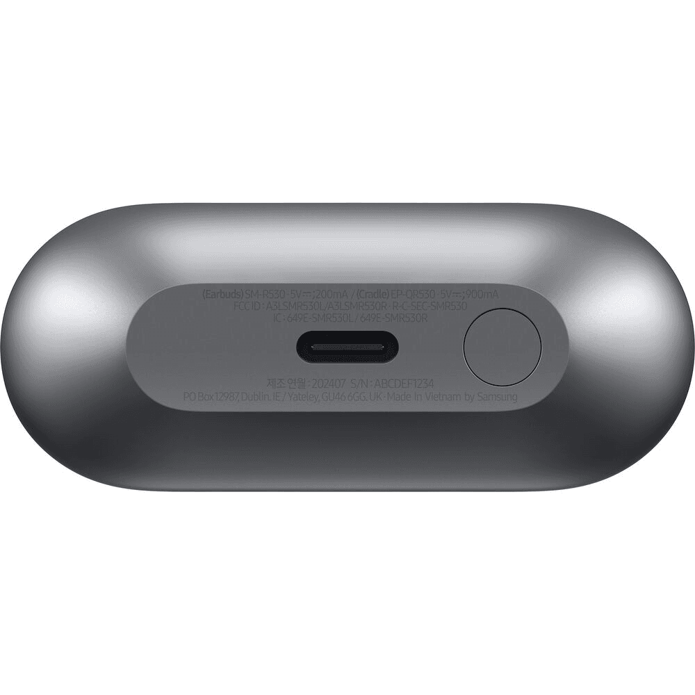 Samsung Galaxy Buds3 Noise-Canceling Wireless Earbuds (Silver) image 2