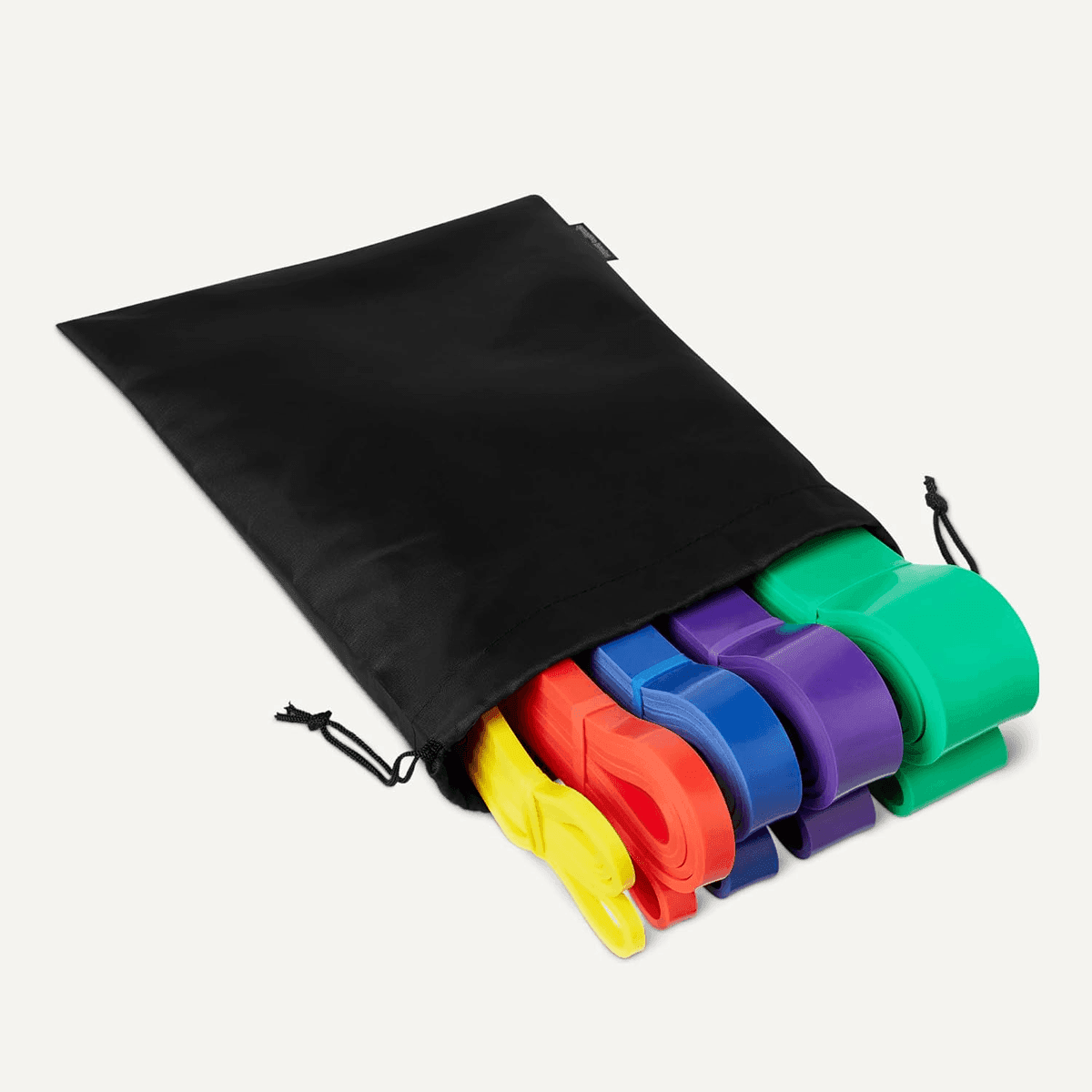Amazon Basics 5-Piece Exercise Resistance Band Set image 4