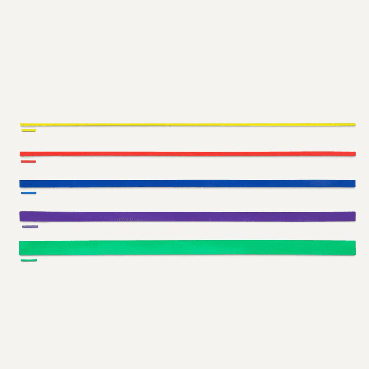 Amazon Basics 5-Piece Exercise Resistance Band Set image 5