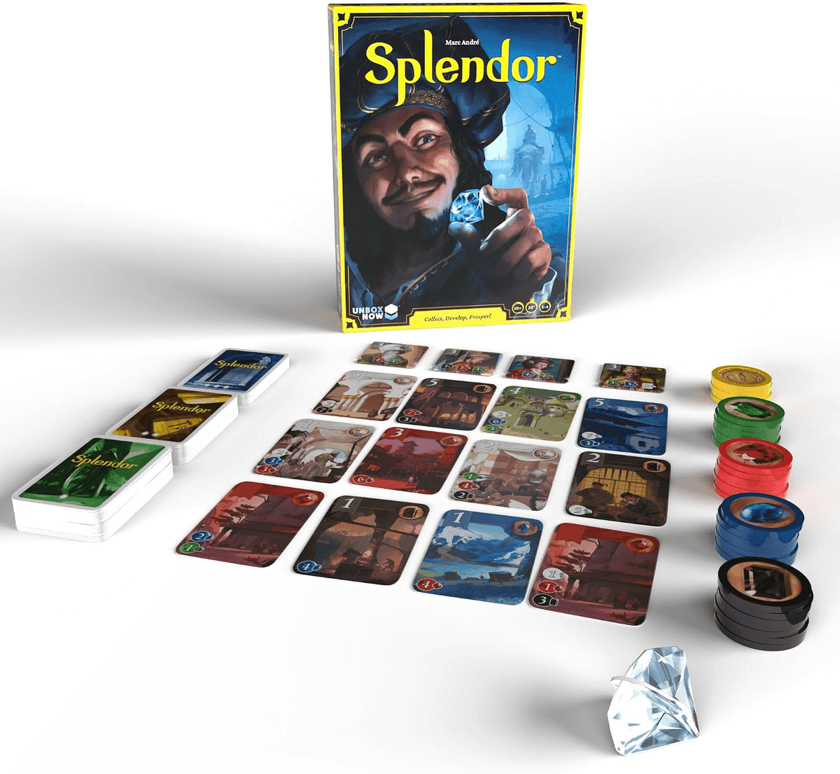 Asmodee Splendor Strategy Board Game for 2-4 Players image 4